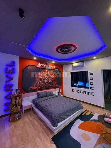 Tòa nhà MT 419 Nguyễn Thái Bình, Tân Bình. DT 4.2x19m, 6 tầng thang má