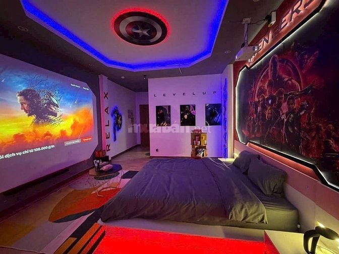 Tòa nhà MT 419 Nguyễn Thái Bình, Tân Bình. DT 4.2x19m, 6 tầng thang má