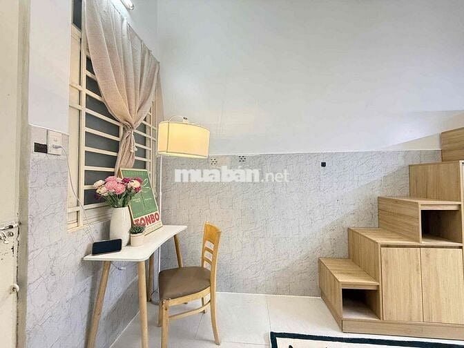 Duplex gác cao 2m có thang máy được phép nuôi pet, để xe điện full nt