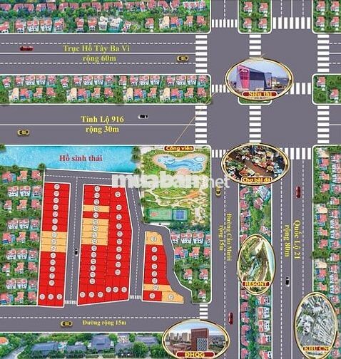 Bán đất Cổ Đông _ Sơn Tây 100m2 giá hơn 3 tỷ   gần Ngã Tư Lục Quân
