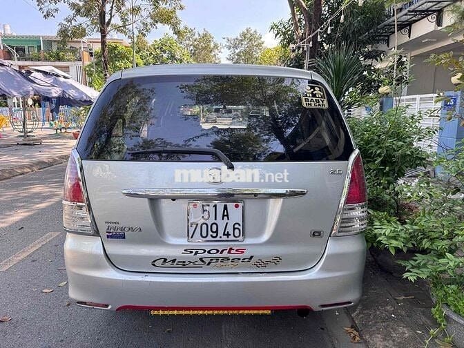 Toyota Innova 2007 J xe máy móc êm ru