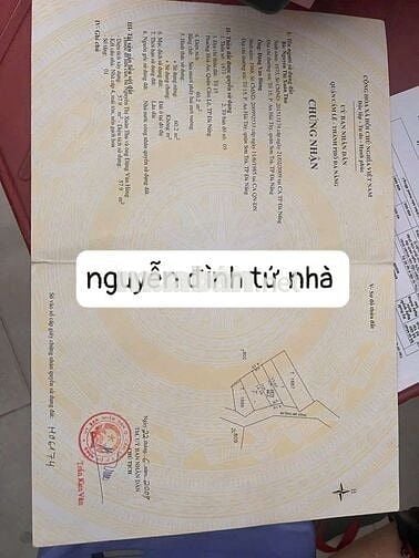 Chủ gửi  bán nhà c4 diện tích 60m .kiệt 157 nguyễn  đình tứ