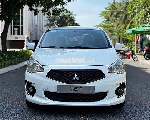 Mitsubishi Attrage 2018, màu trắng
