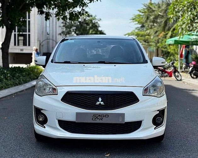 Mitsubishi Attrage 2018, màu trắng