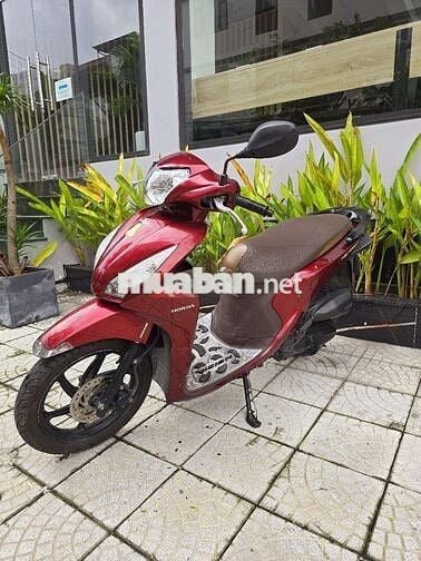 Honda Vision Đời mới màu Đỏ khóa bếp ga thông minh