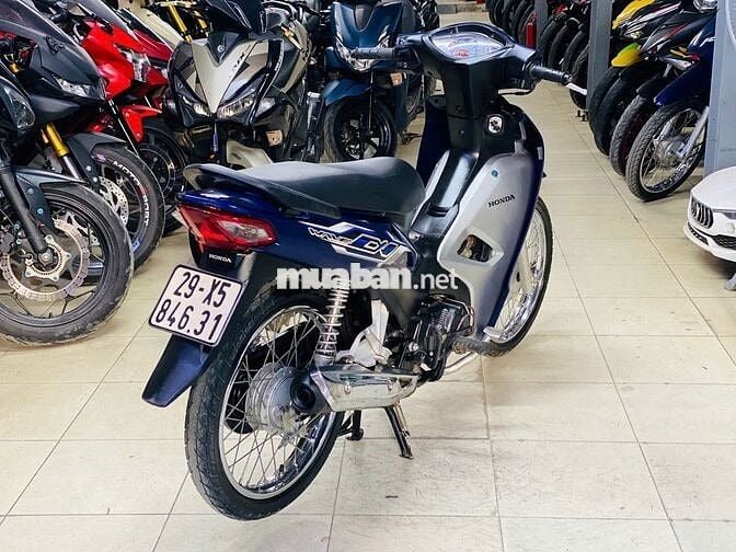 XE MÁY THỊNH PHÁT - WAVE A 110 XANH THAN LƯỚT ZIN