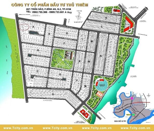 bán đất biệt thự villa thủ thiêm Lô A3 đường 103