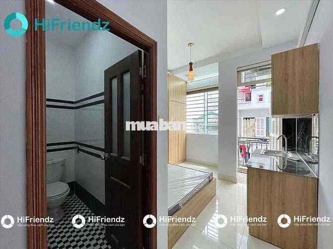 CHO THUÊ PHÒNG BAN CÔNG NGAY NGÃ TƯ PHÚ NHUẬN - FULL NỘI THẤT