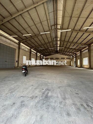 Cho Thuê Kho Mặt Tiền Quốc Lộ 1A 856m2 – Gần Vòng Xoay An Lạc