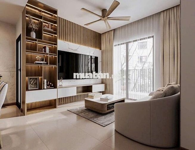 CHO THUÊ SUNRISE CITY 1PN 1WC 63m2 lầu cao view mát mẽ