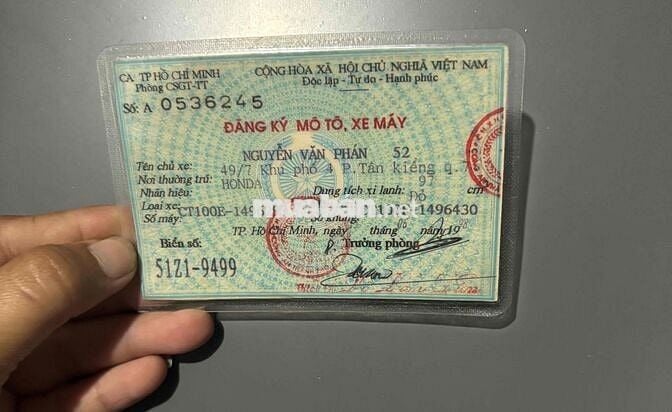 Citi 1998 bstp giấy đủ đi làm chở hàng bao chất