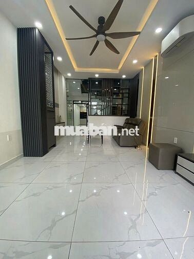 NHÀ ĐẸP MỚI XÂY - 55B Lê Văn Sỹ, P13,PN-DT 4,5x20, 5 phòng