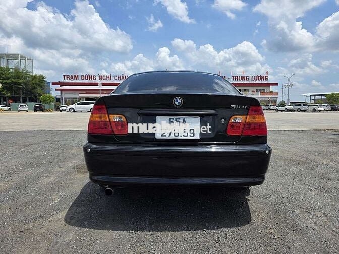 BMW 318i E46 2002 Số sàn Đen