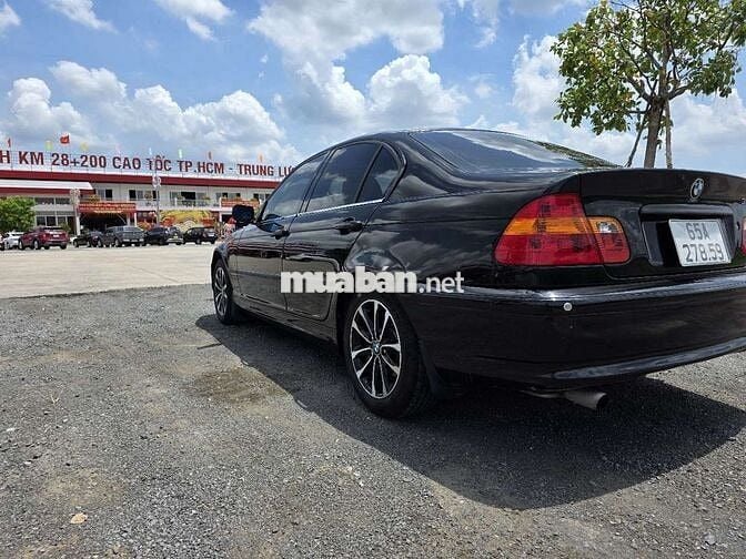 BMW 318i E46 2002 Số sàn Đen