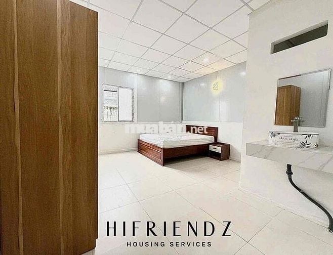 CHDV studio cửa sổ trời sẵn nội thất mới toanh gần nhà thờ Phao Lô