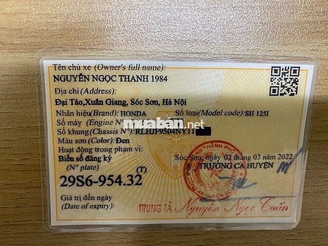 Bán SH125i CBS 2022 màu đen - người dùng