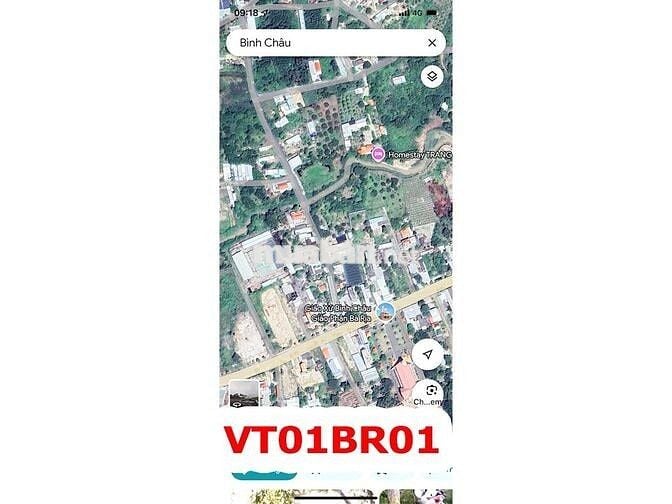 Thoát phố về Bình Châu – 9 x 15M- 3.2Tỷ Đất thổ cư nghỉ dưỡng Vũng Tàu