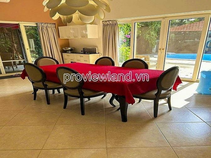 Bán biệt thự Thảo Điền khu Compound, 651m2 đất thổ cư, 3 tầng, hồ bơi