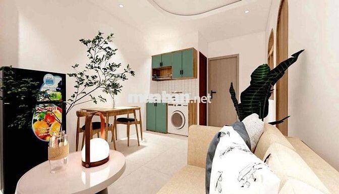 1PN 55m2 balcony/cửa sổ nhà mới full nội thất trung tâm y tế Phú Nhuận