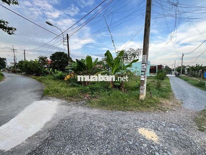 BÁN NHANH LÔ GÓC 2 MẶT TIỀN GIÁ 840TR - 343M2 TÂN THÔNG HỘI, CỦ CHI