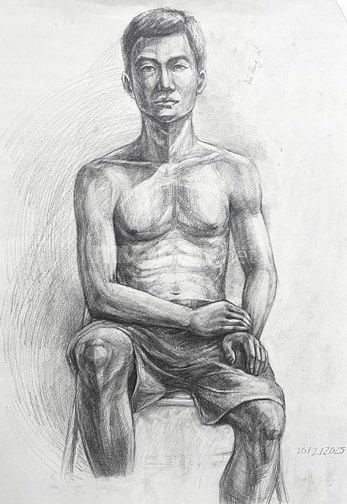 Lớp học vẽ ARC ở Đa tốn Bát tràng