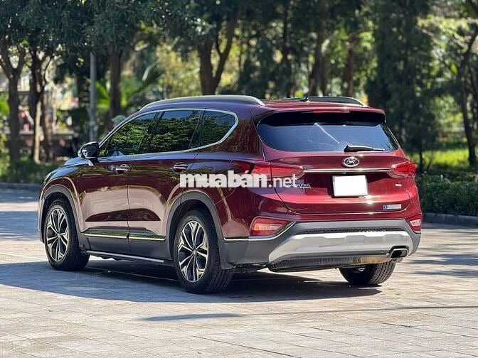HYUNDAI SANTAFE 2020 FULL XĂNG, MÀU ĐỎ-ĐUN ĐẸP