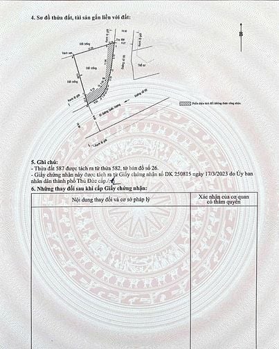 Bán đất nở hậu Đường 65 Thảo Điền, 129,9m², vị trí cực đẹp, giá 52 tỷ