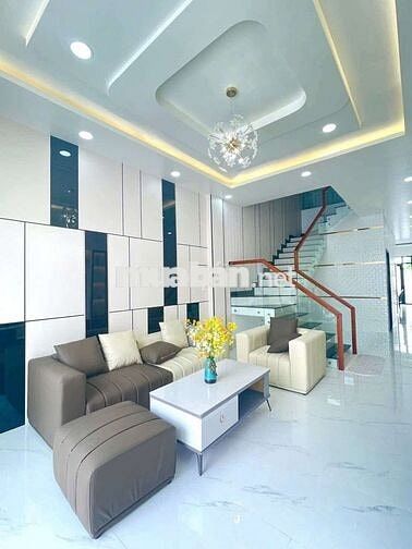 Bán nhà mặt tiền 1 trệt 1 lầu mạc đỉnh chi tặng nội thất cao cấp 😗