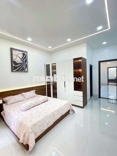 Bán nhà mặt tiền 1 trệt 1 lầu mạc đỉnh chi tặng nội thất cao cấp 😗