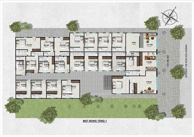 🔥 SIÊU PHẨM DÒNG TIỀN KCN HÒA KHÁNH – NGANG 16M "CỰC HIẾM" – 17 TỶ