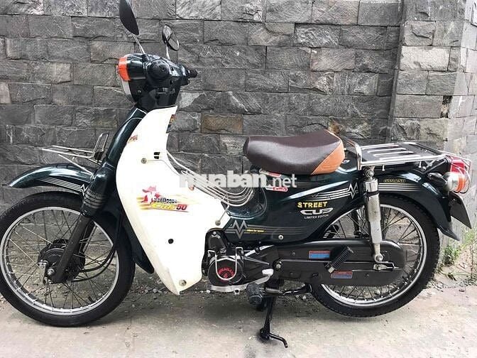 Honda Cub 50cc Xanh rêu, Trắng