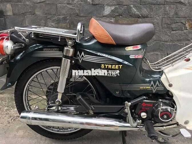 Honda Cub 50cc Xanh rêu, Trắng