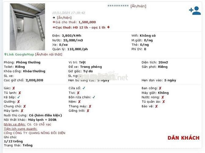 ✅Cho thuê phòng trọ ở quận Bình Chánh và trọ có khắp HCM.