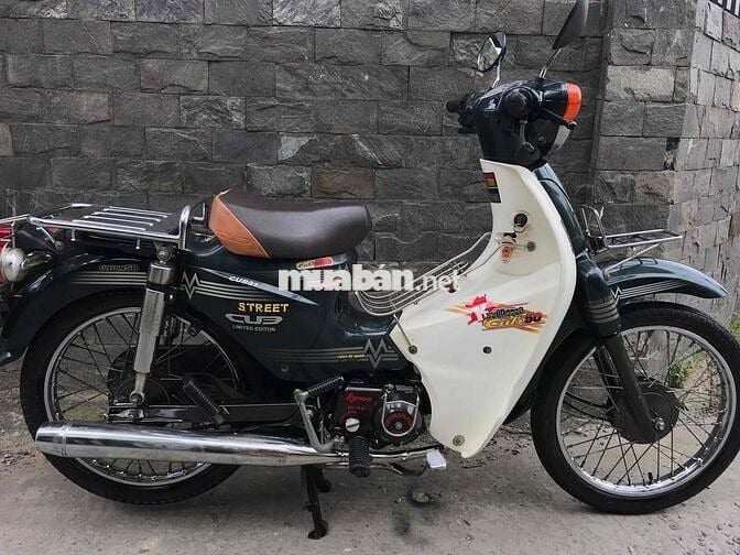 Honda Cub 50cc Xanh rêu, Trắng