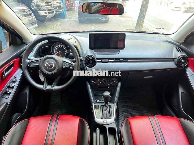 Mazda 2 2021 1.5AT Đỏ - 40000 km 1 Chủ Nhập Thái