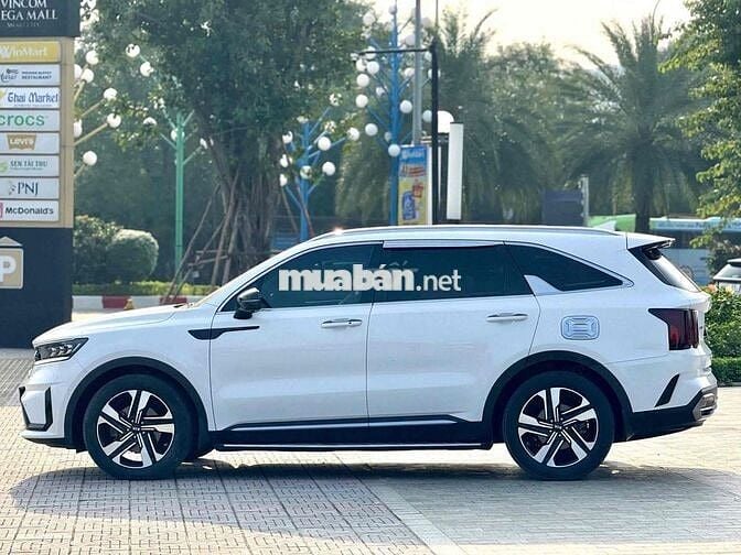Kia Sorento 2021 2.5 AWD Trắng 80000 km
