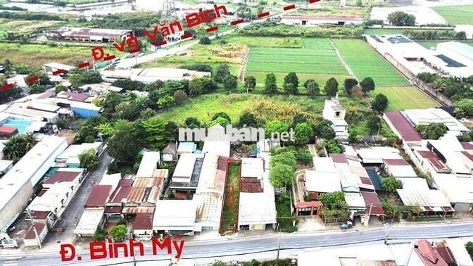 Bán Lô Đất Mặt tiền đường Bình Mỹ Giá 4.5 Tỷ