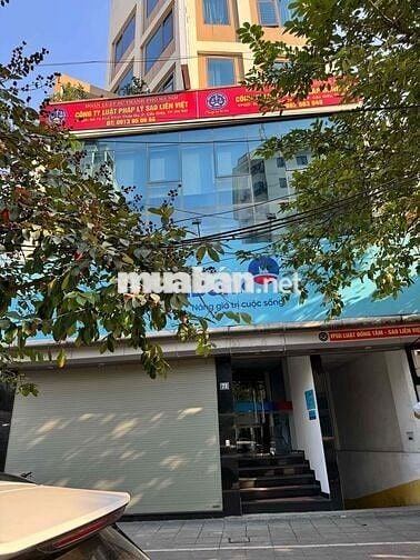 Chính chủ cho thuê MBKD tầng 1&2 phố Khúc Thừa Dụ. DT: 80m2. MT: 10m