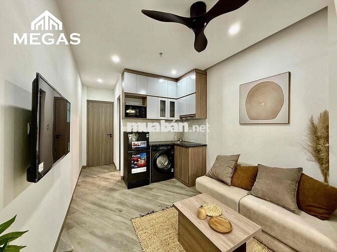 CĂN HỘ 1N1K BAN CÔNG SIÊU THOÁNG FULL NỘI THẤT NGAY NGÃ TƯ MAI DỊCH