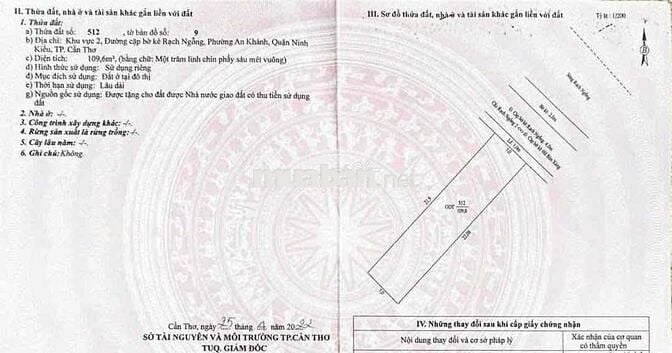 Nền mặt tiền Hồ Bún Xáng gần quán nhậu bờ kè 86