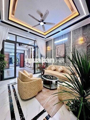 SIÊU PHẨM 4 TẦNG KDC 91B TRỤC THÔNG TRẦN HOÀNG NA