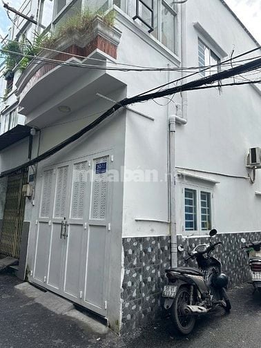 NhÀ BÁN lô góc 2 mặt tiền hẻm xe hơi tới nhà, ngay p7 Gò Vấp