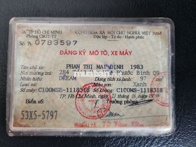 Honda Dream Thái 1999 Xanh