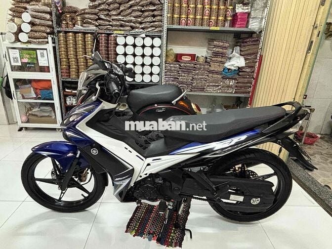 Yamaha Exciter xuống áo 2010 xanh trắng gb 2013