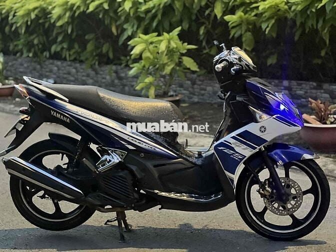 Xe yamaha novo5 2014 màu  xanh trắng RB mới 95 %