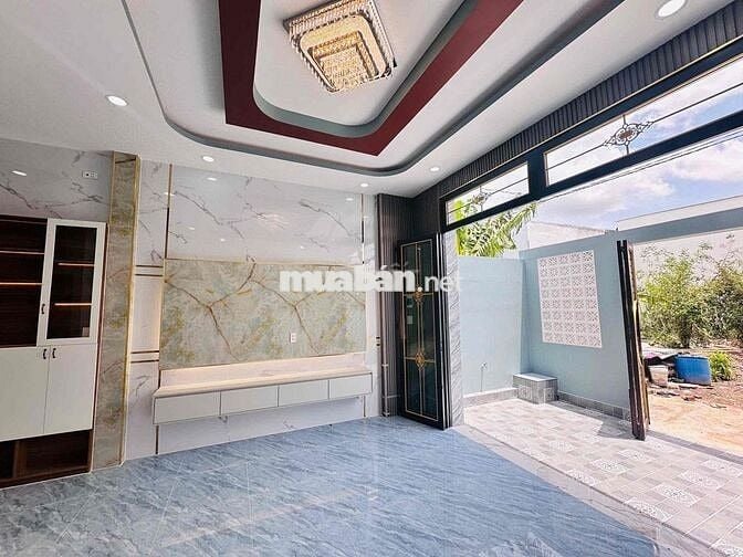 ⭐  Nhà 1 Trệt 2 Lầu View Sông – 5x15m – SHR – Ngã 3 Tân Kim – Chỉ 2.1T