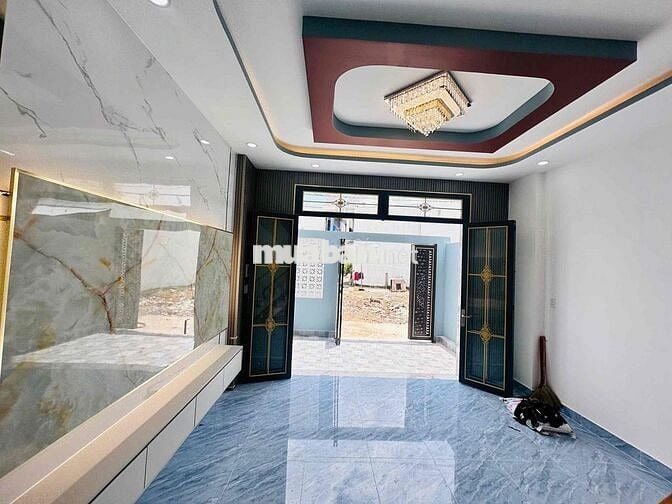 ⭐  Nhà 1 Trệt 2 Lầu View Sông – 5x15m – SHR – Ngã 3 Tân Kim – Chỉ 2.1T