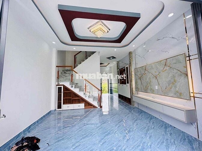 ⭐  Nhà 1 Trệt 2 Lầu View Sông – 5x15m – SHR – Ngã 3 Tân Kim – Chỉ 2.1T