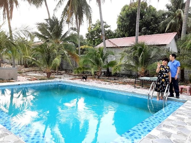 Cho Thuê Villa 2 phòng ngủ gần biển, Trung tâm khu du lịch Mũi Né 