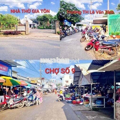 BÁN ĐẤT SÔNG TRẦU 19 GẦN NHÀ THỜ GIA TÔN CHỢ SỐ 9